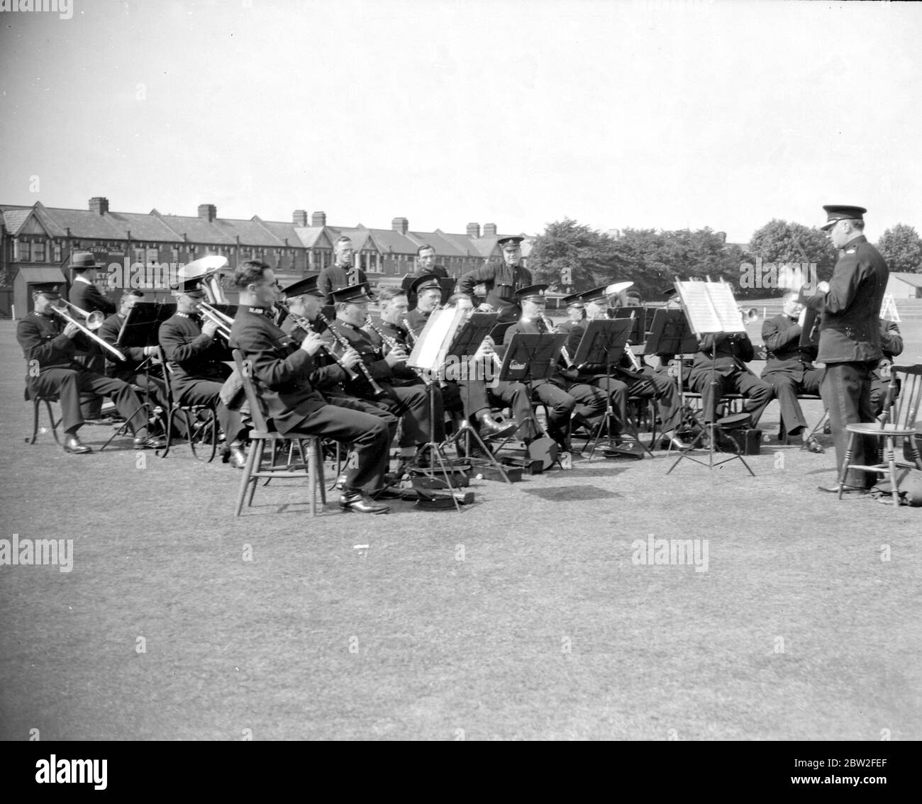 Bande de police. 1933 Banque D'Images