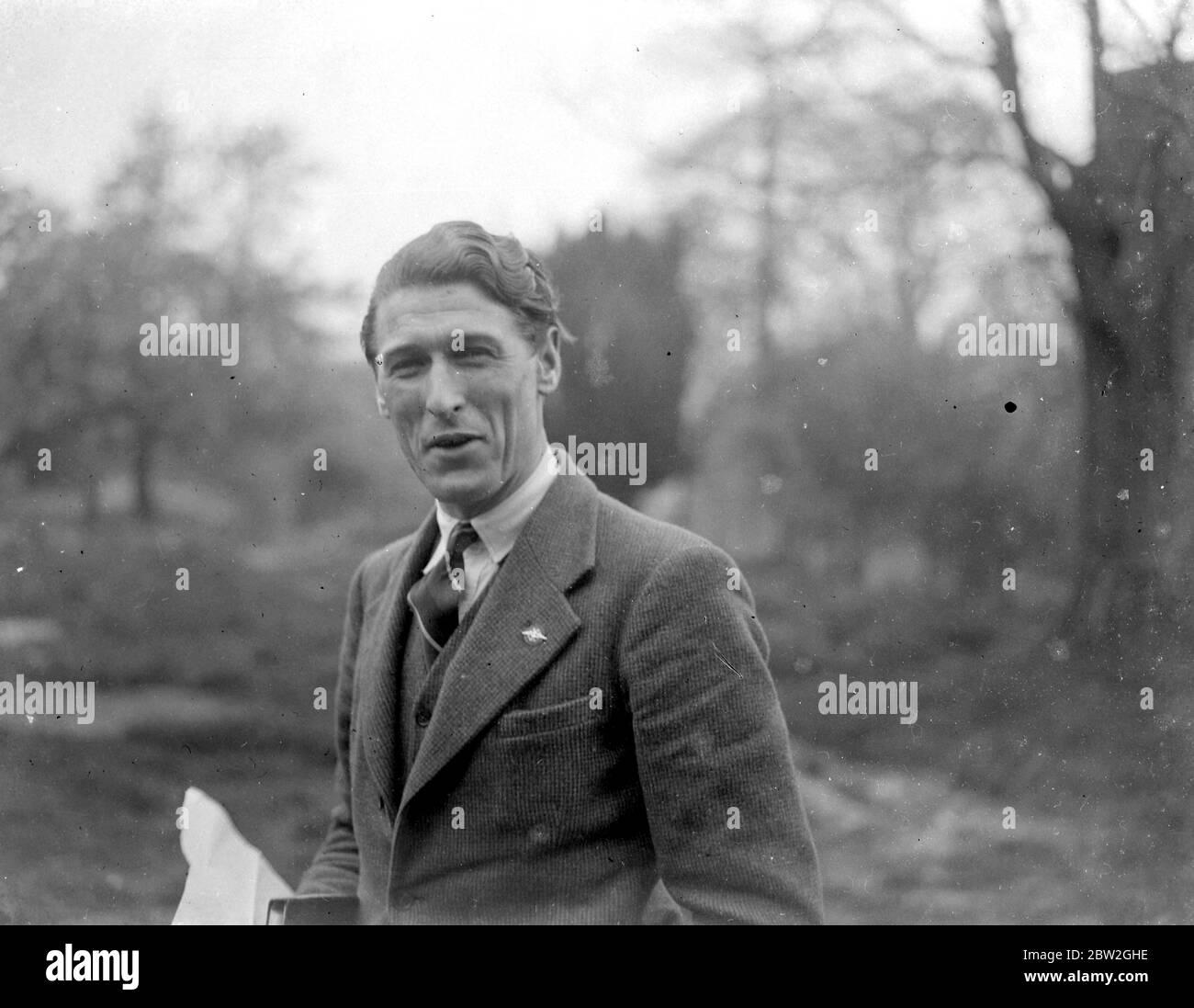 R.S. Doig. 1934 Banque D'Images