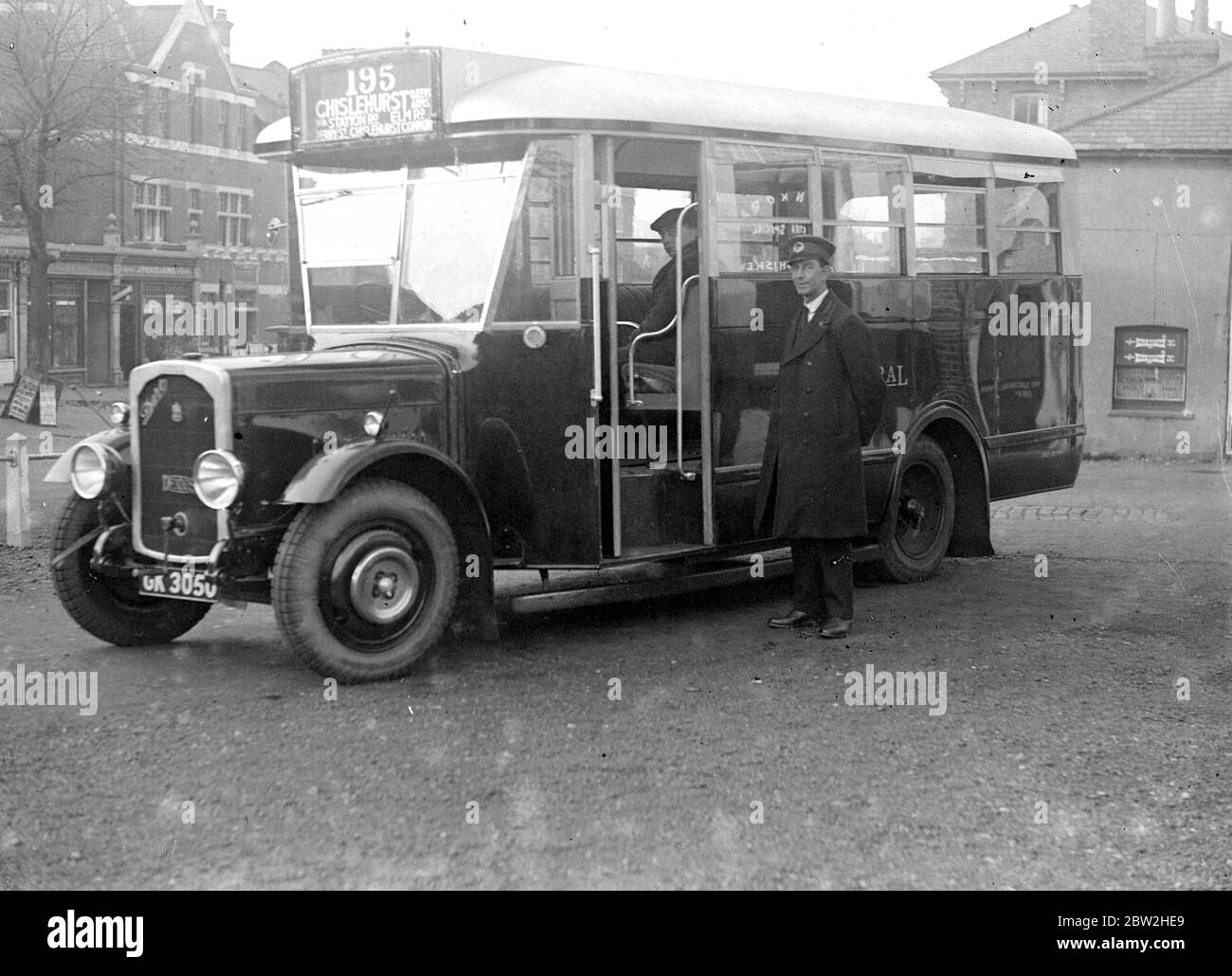 Société générale d'autobus de Londres (L.G.O.C.) Bus dans Kent. 1933 Banque D'Images