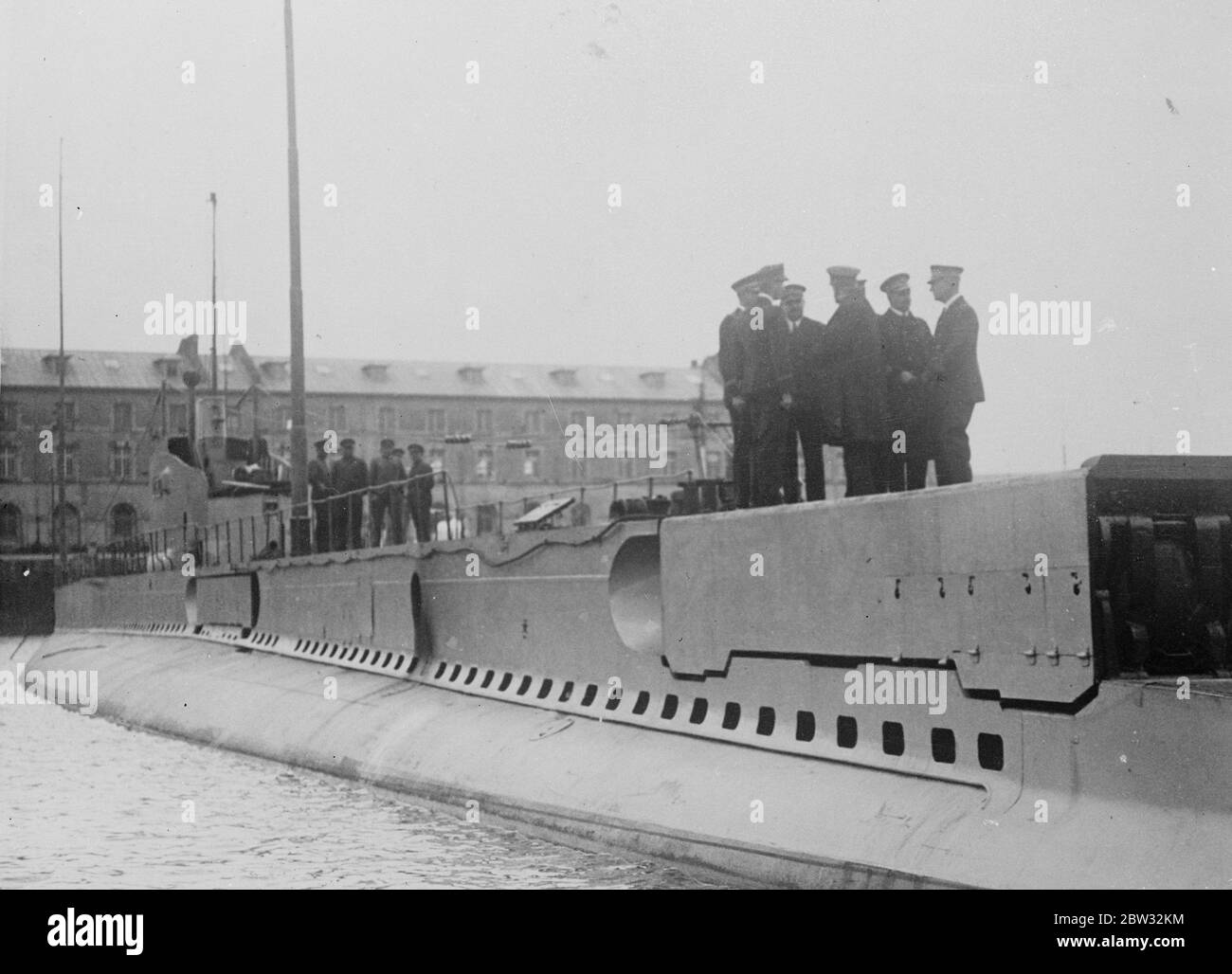 Le Persée ( Q154 ) un sous-marin de classe redoutable de la Marine française Banque D'Images