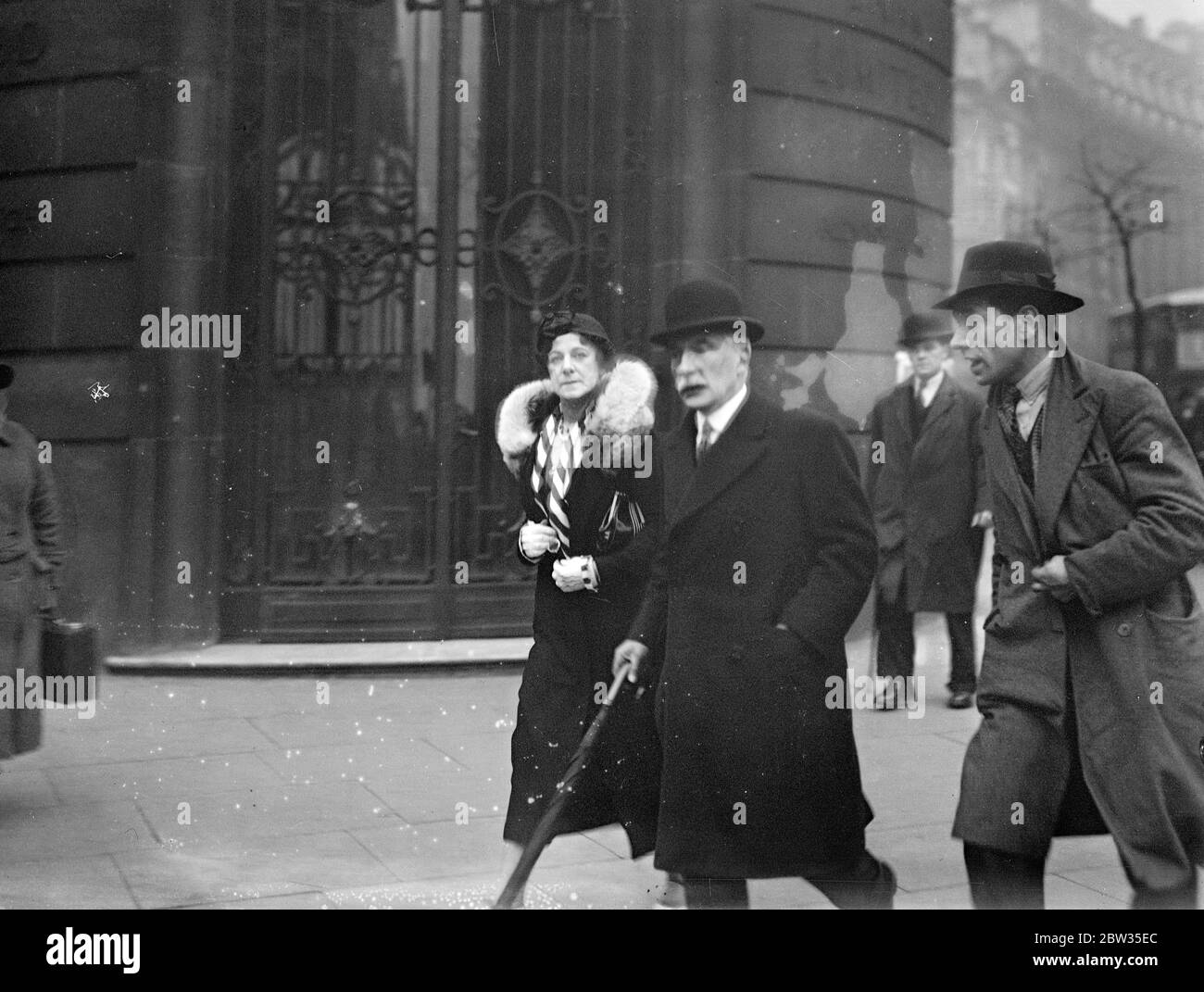 Mme Maxwell dans le ' cas de la volonté ' . 22 février 1933 Banque D'Images