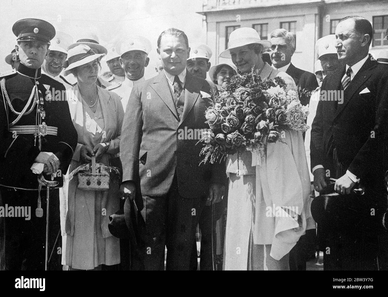 Hermann Göring et sa femme . Banque D'Images