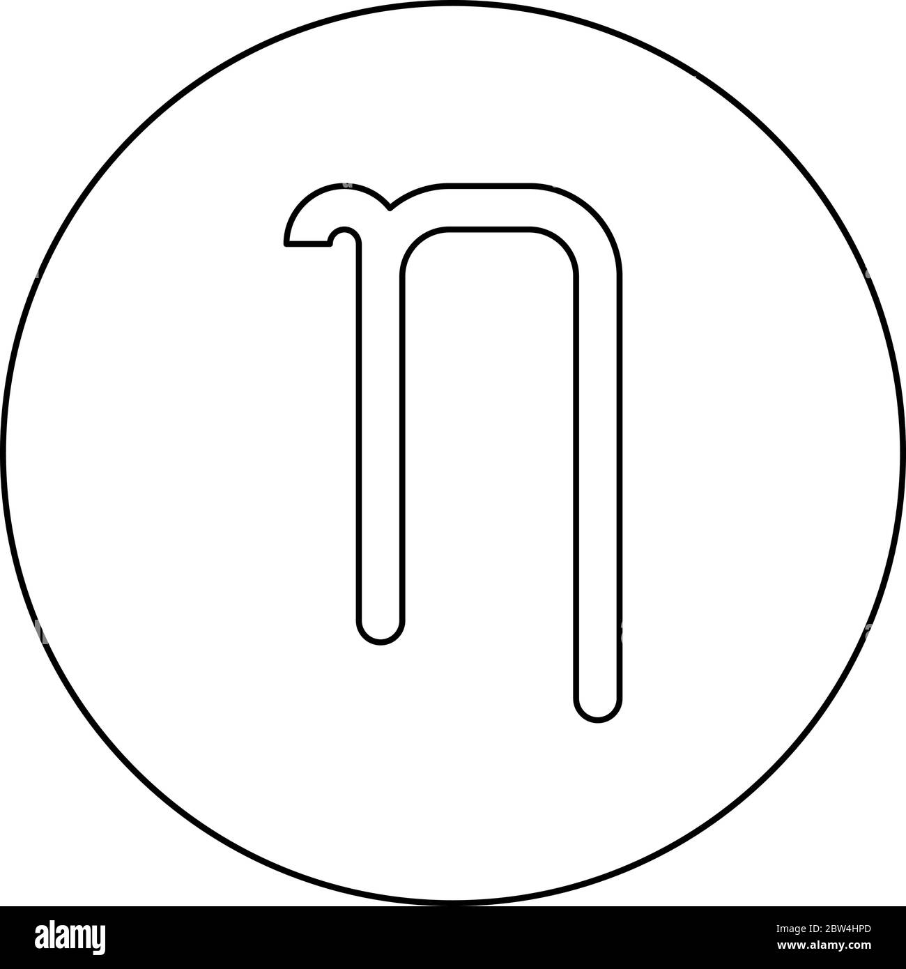 Symbole eta Banque d'images vectorielles - Alamy