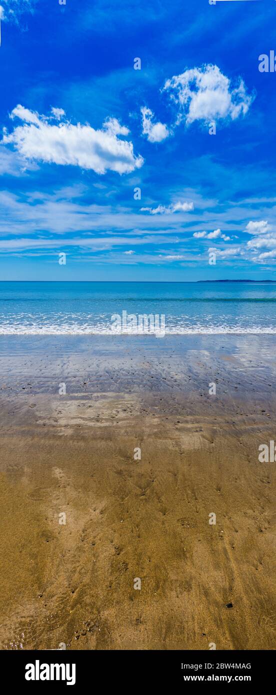 La plage inch en Irlande, Europe Banque D'Images