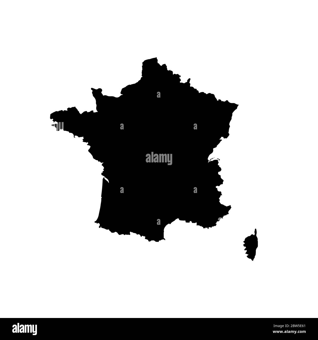 Carte vectorielle France. Illustration de vecteur isolé. Noir sur fond blanc. Illustration de l'EPS 10. Illustration de Vecteur Carte vectorielle France. Illustration de vecteur isolé. Noir sur fond blanc. Illustration de l'EPS 10. Illustration de Vecteur
