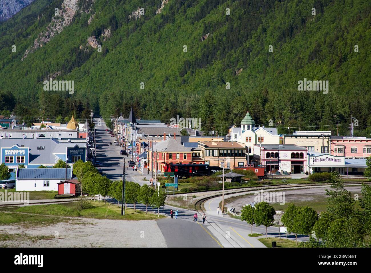 Skagway, Alaska du Sud-est, États-Unis Banque D'Images