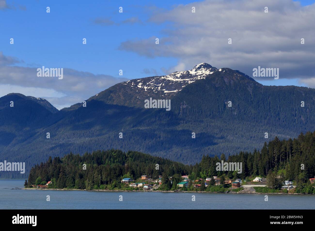 Wrangel, Alaska du Sud-est, États-Unis Banque D'Images