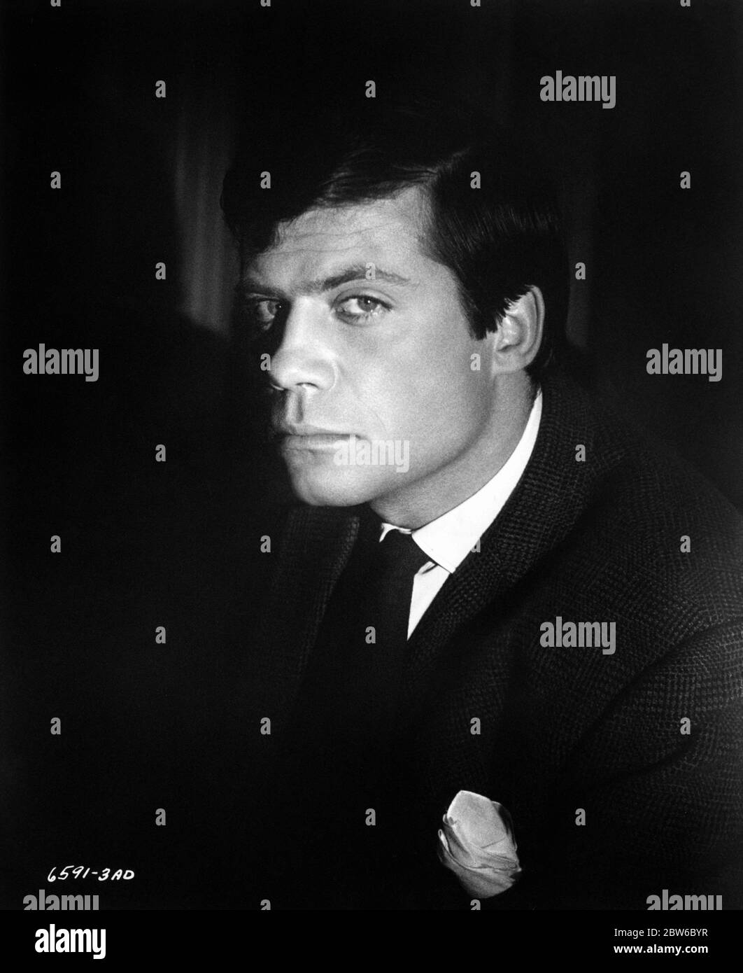 OLIVER REED Publicité Portrait pour PARANOÏAQUE 1963 réalisateur FREDDIE FRANCIS Hammer films / Rank film Distributors / Universal Pictures Banque D'Images