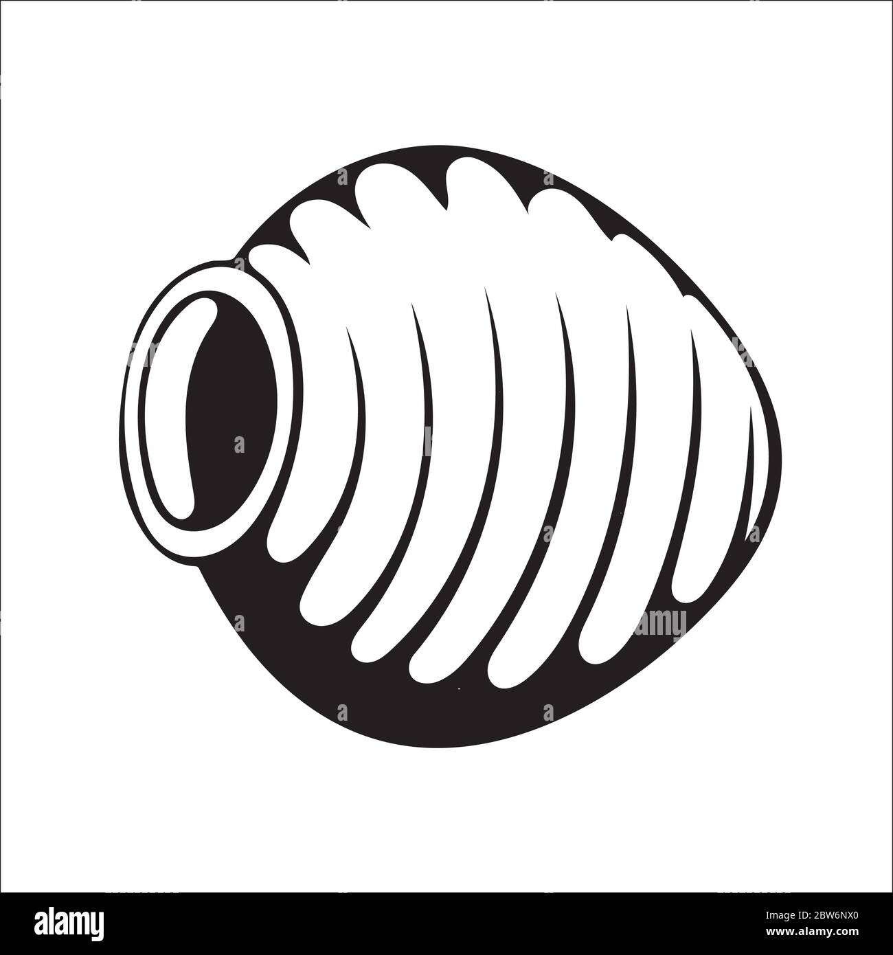 Qvevri. Poterie géorgienne traditionnelle pour le vin. Ancien navire géorgien en argile fait main pour le vin. Illustration vectorielle sur le thème du vin dessinée à la main. Illustration de Vecteur