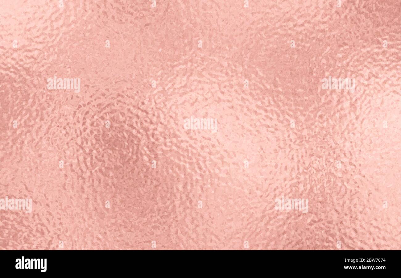 Fond de texture de feuille d'or rose. Fond brillant à surface rose or. Peut être utilisé élément de décoration de papier peint. - vecteur Illustration de Vecteur