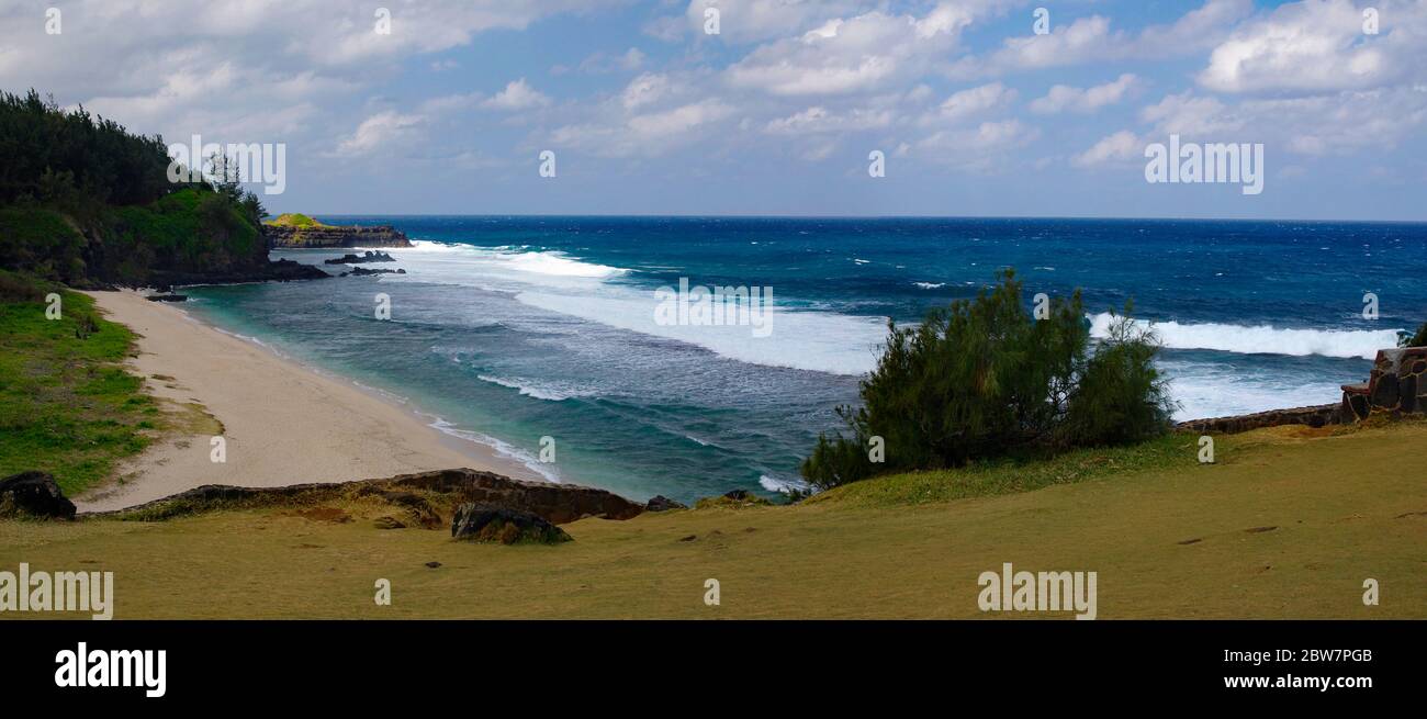 Cape Gris Gris sur le Sud de l'île Maurice. Banque D'Images