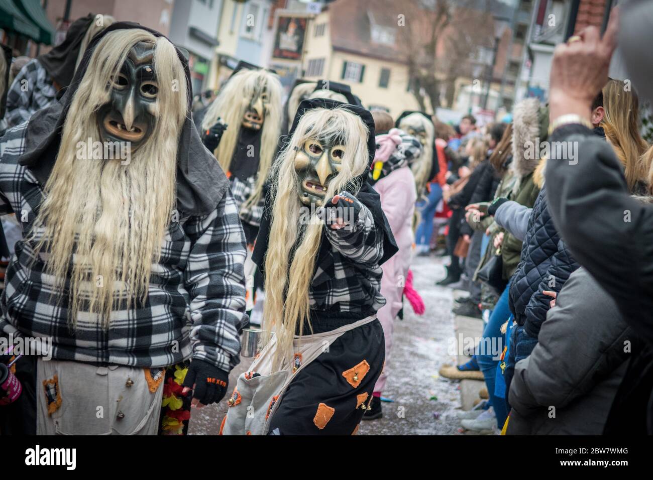 Faschingsumzug 2019 à Gerlingen / Landesnarrentreffen Banque D'Images