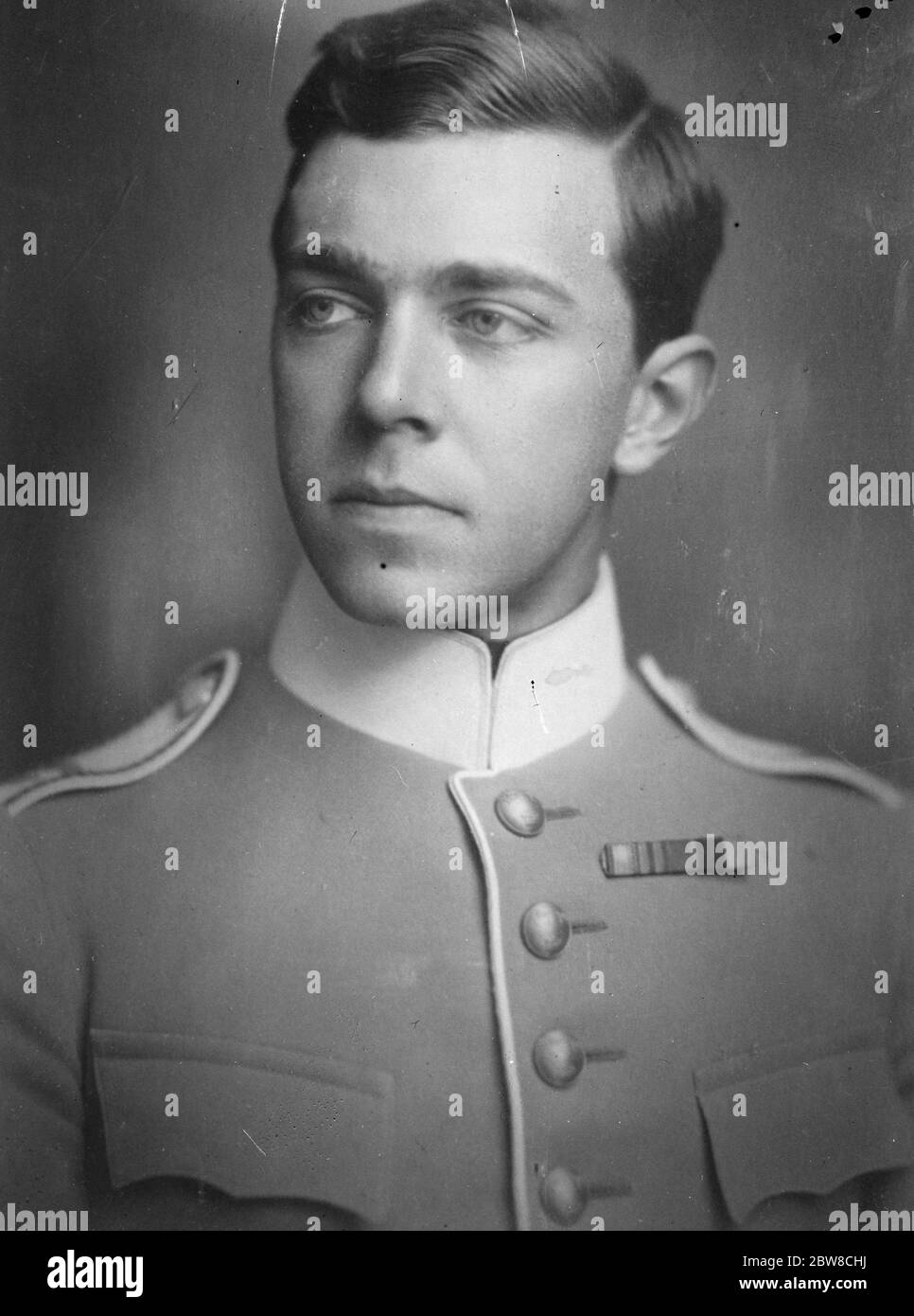 Le Prince Gustav Adolf de Suède , fils aîné du Prince héritier concernant qui , et l'infanta Beatrice d'Espagne , il est probable , qu'une annonce intéressante sera faite sous peu . 5 avril 1927 Banque D'Images