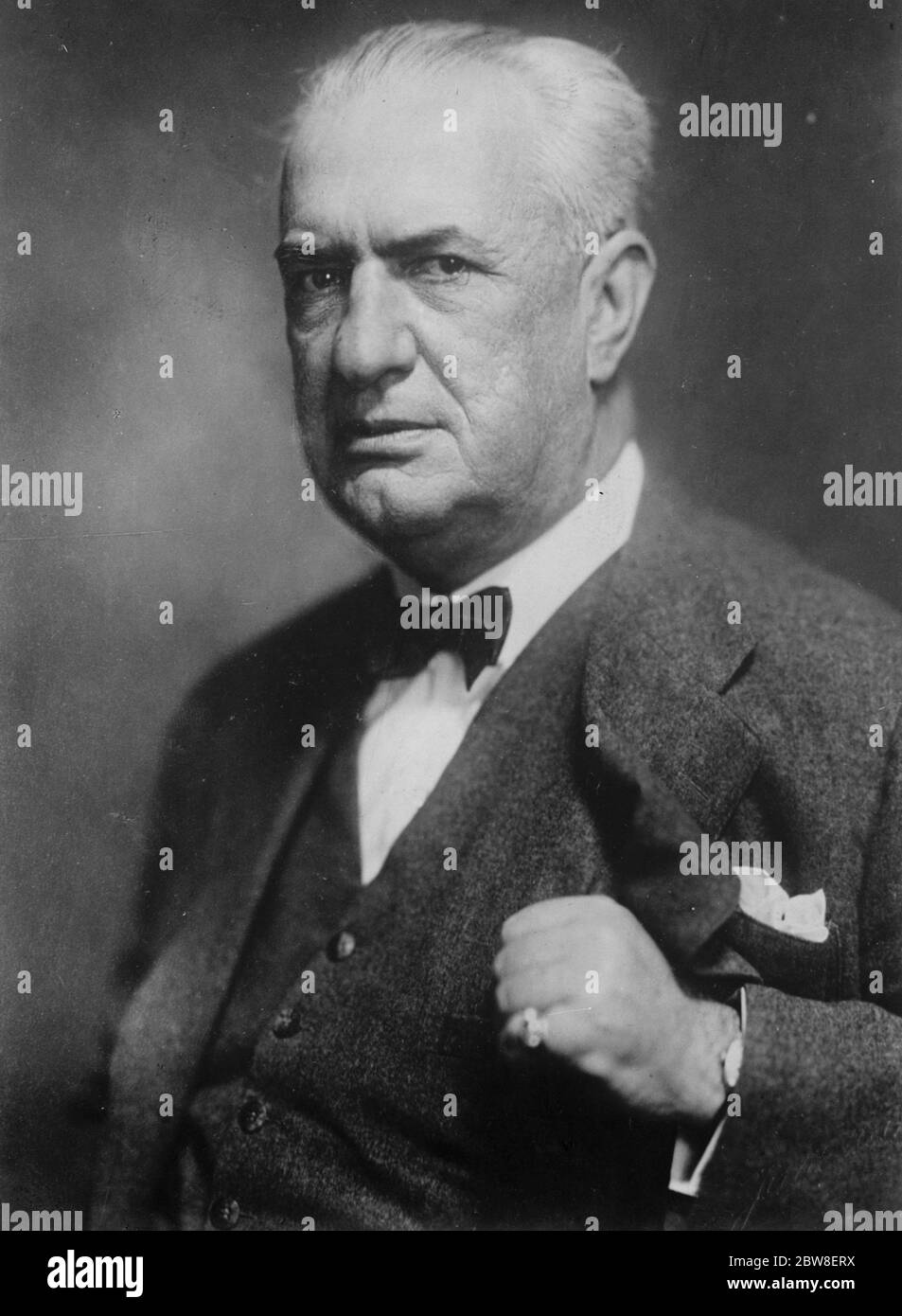 Nouveau Premier de Roumanie . M Konstantin Argetoianu . Décembre 1930 Banque D'Images