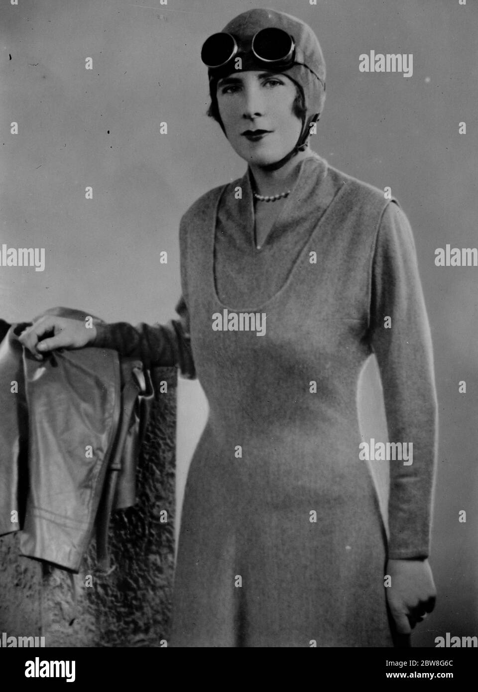 L'honorable Mme Victor Bruce . 1er septembre 1930 Banque D'Images
