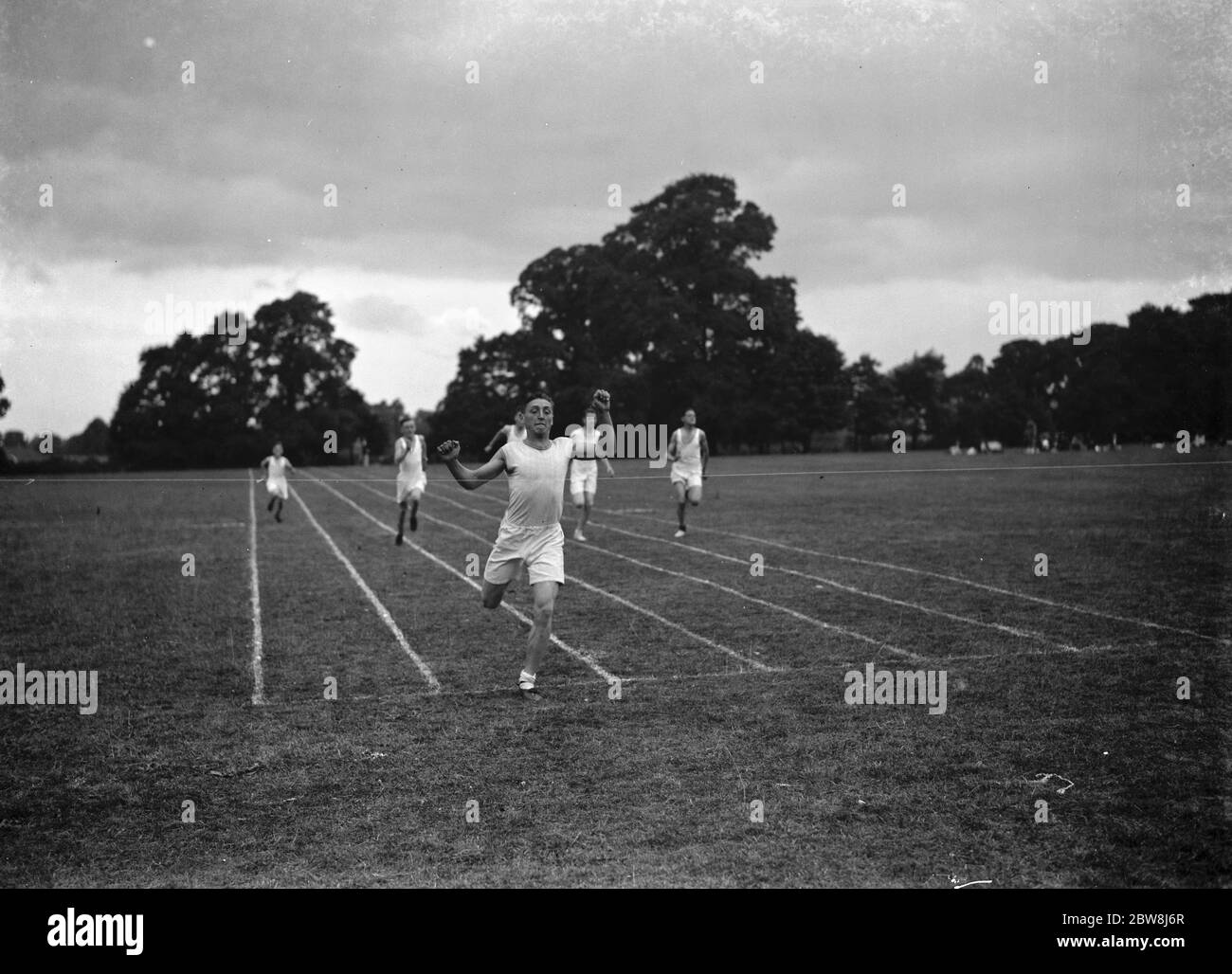 Cannock House School Sports , Eltham . 1937 Banque D'Images