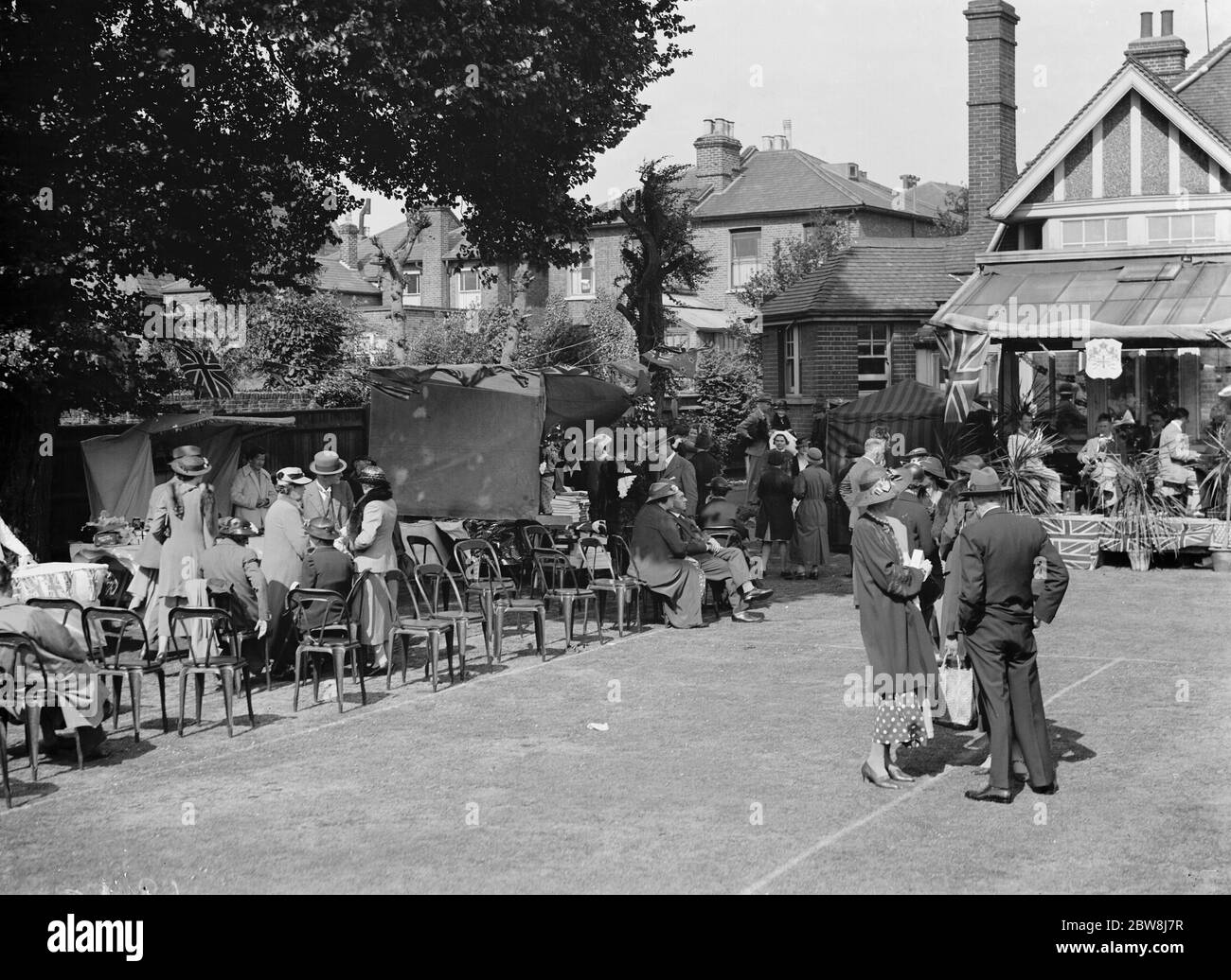 Eltham College fete . 1937 Banque D'Images