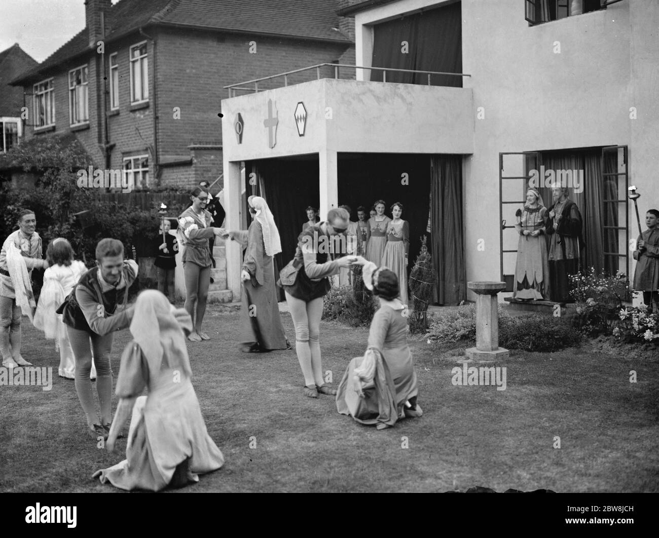 Romeo et Juliet , joueurs de Kerwin , Eltham . 1937 Banque D'Images