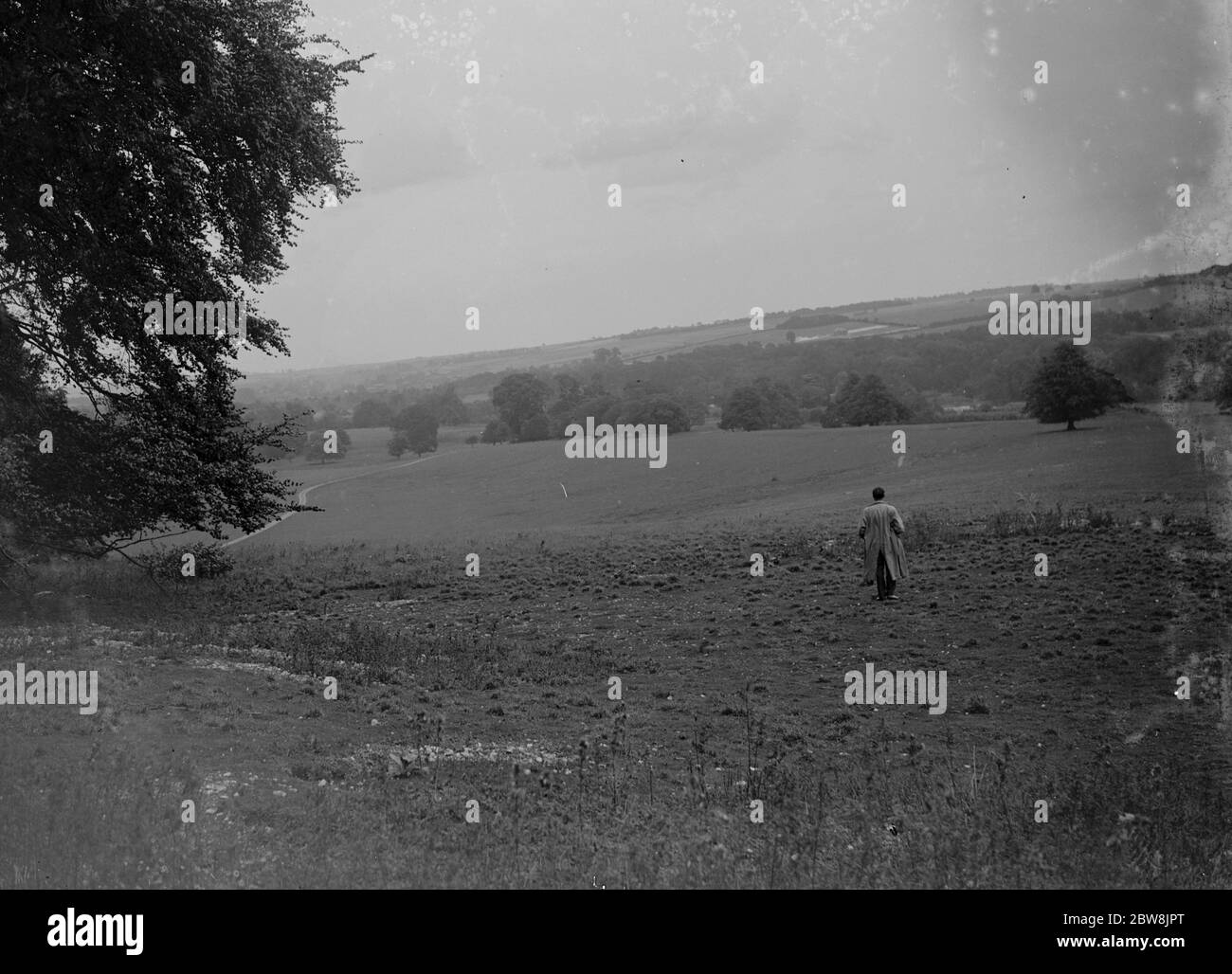 Une vue sur Avery Hill , Greenwich . 1935 . Banque D'Images