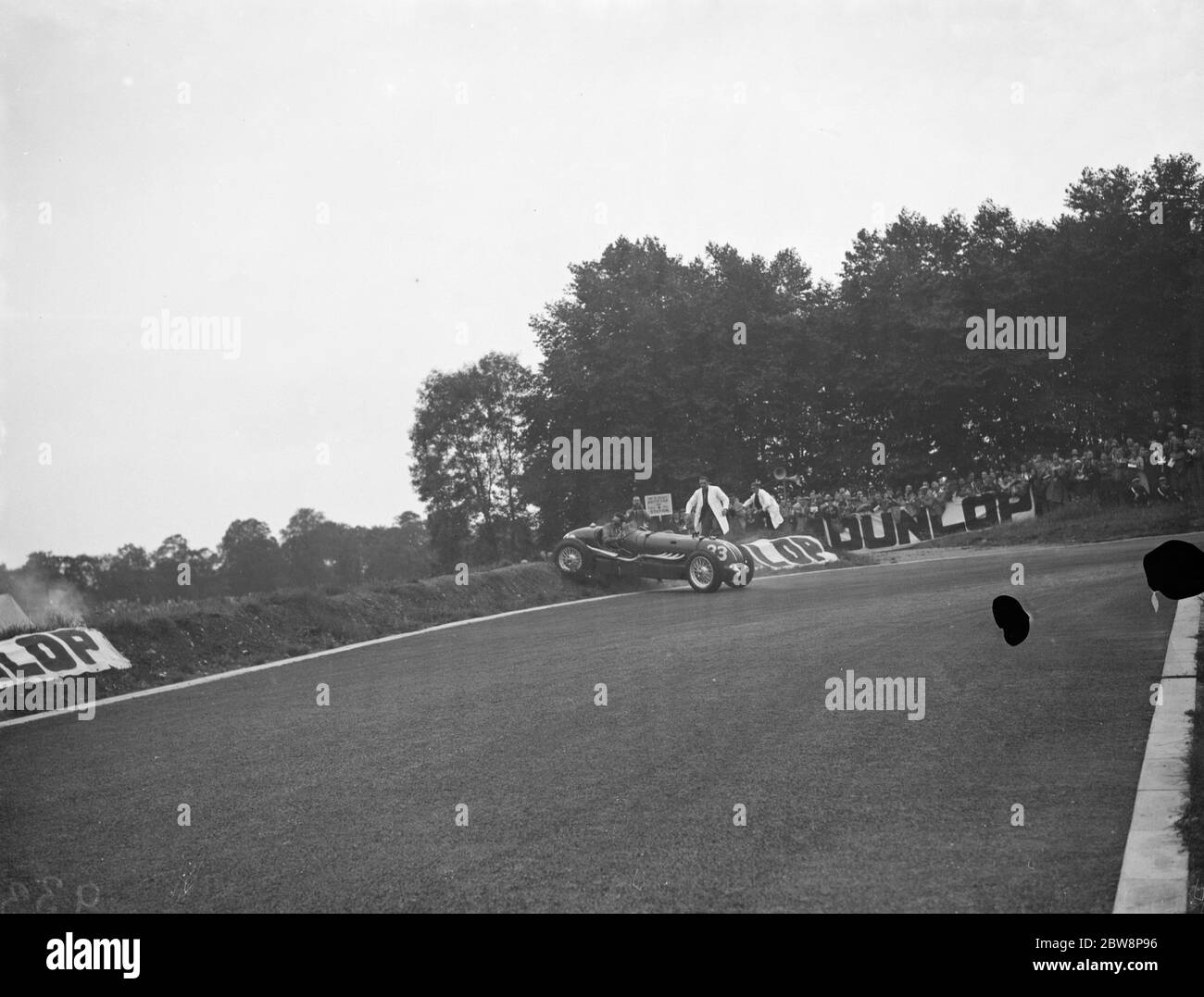 La course sur route Crystal Palace . Une course de Guddon Fletcher . 1938 Banque D'Images