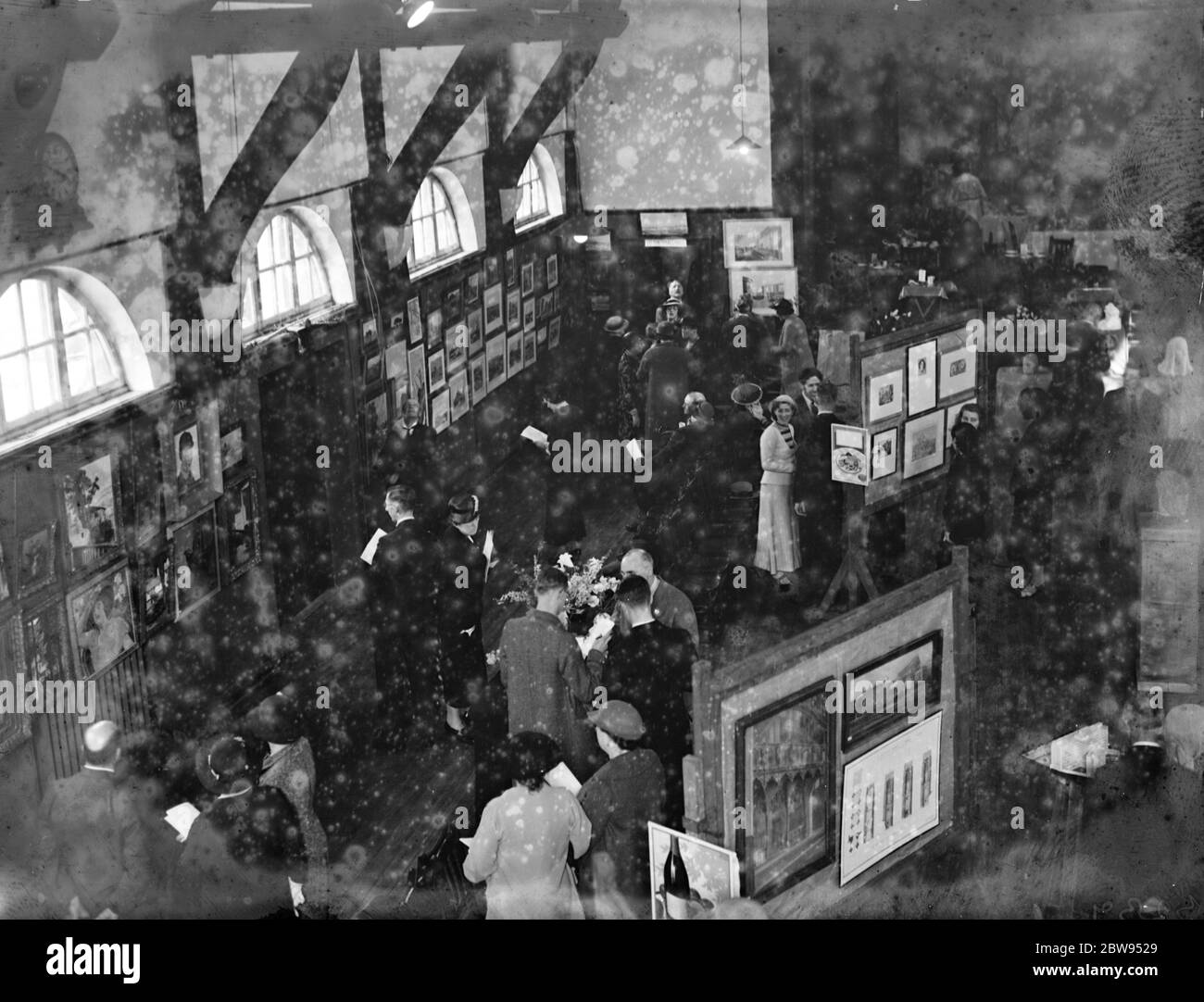 Exposition d'art et d'artisanat d'Eltham dans le Kent . 1936 . Banque D'Images