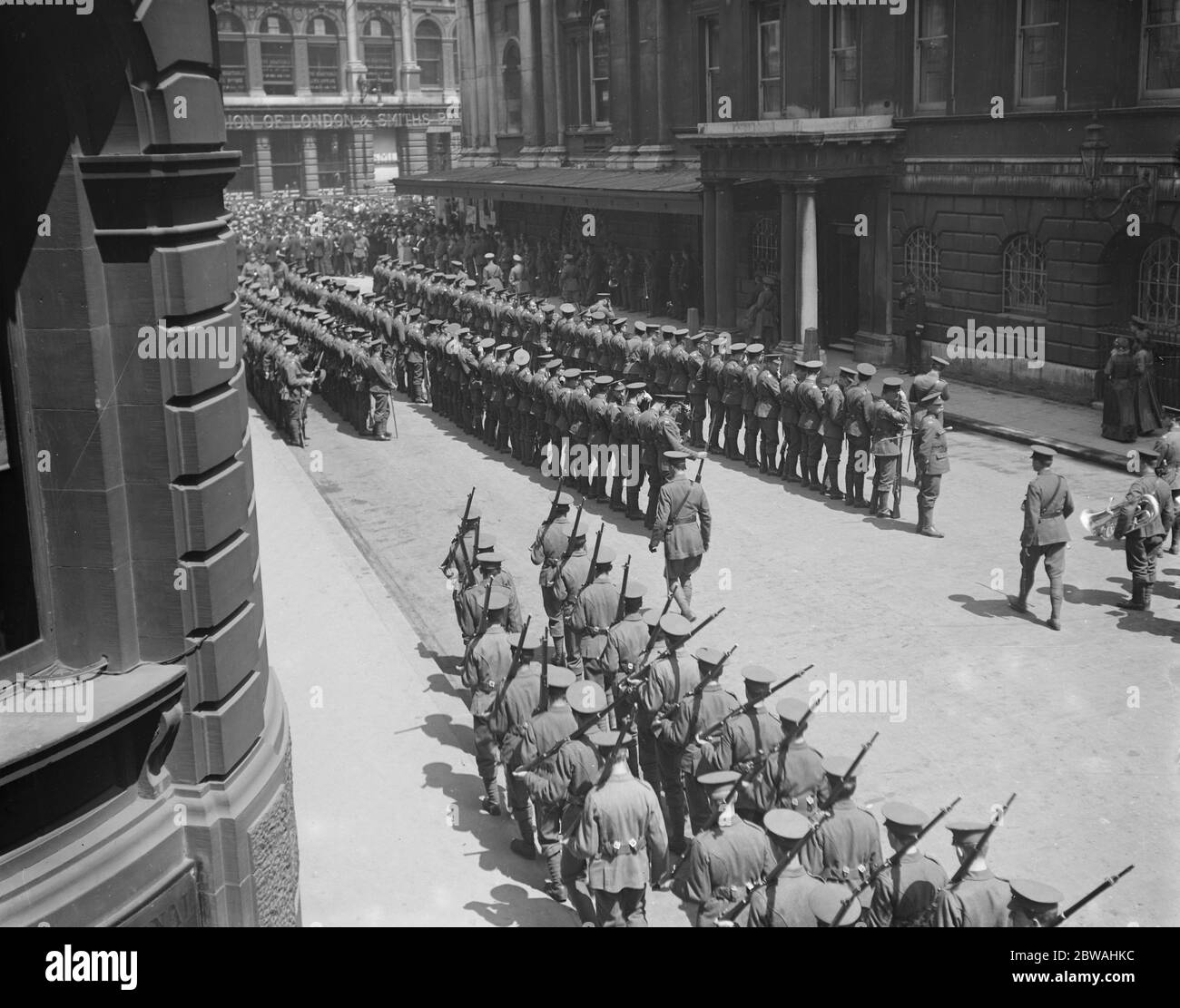 Campagne de recrutement de la ville - H A C à la maison Manston Banque D'Images