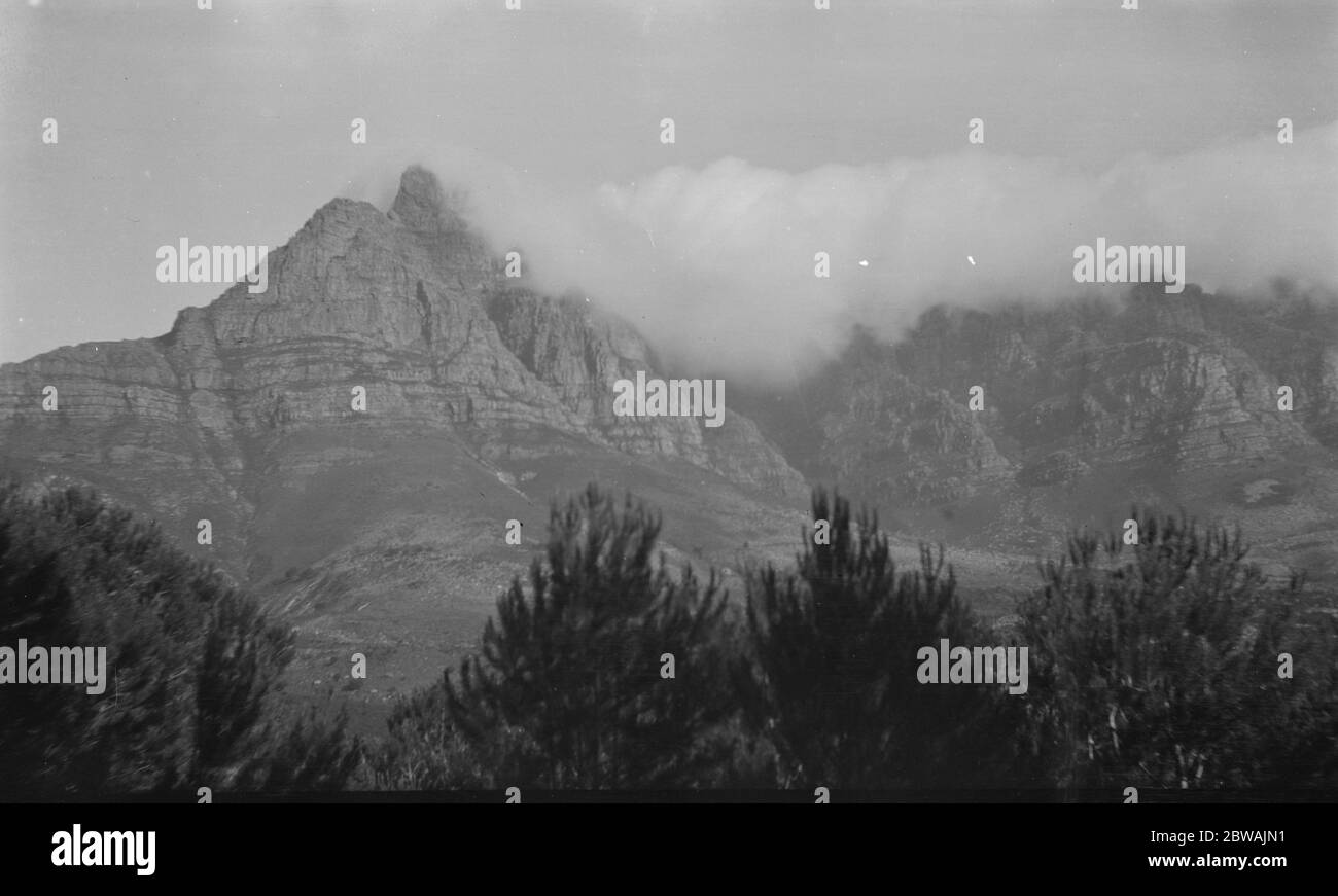 Afrique du Sud , Capetown Table Mountain Banque D'Images