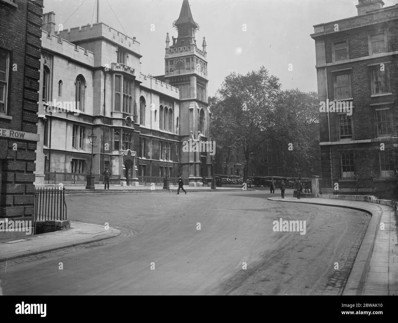 Le Temple , la bibliothèque et le bureau de la Couronne 27 mai 1930 Banque D'Images