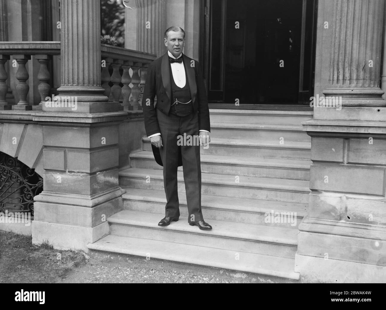 M. Booth Butler à Gifford House , Roehampton . 17 mai 1923 Banque D'Images