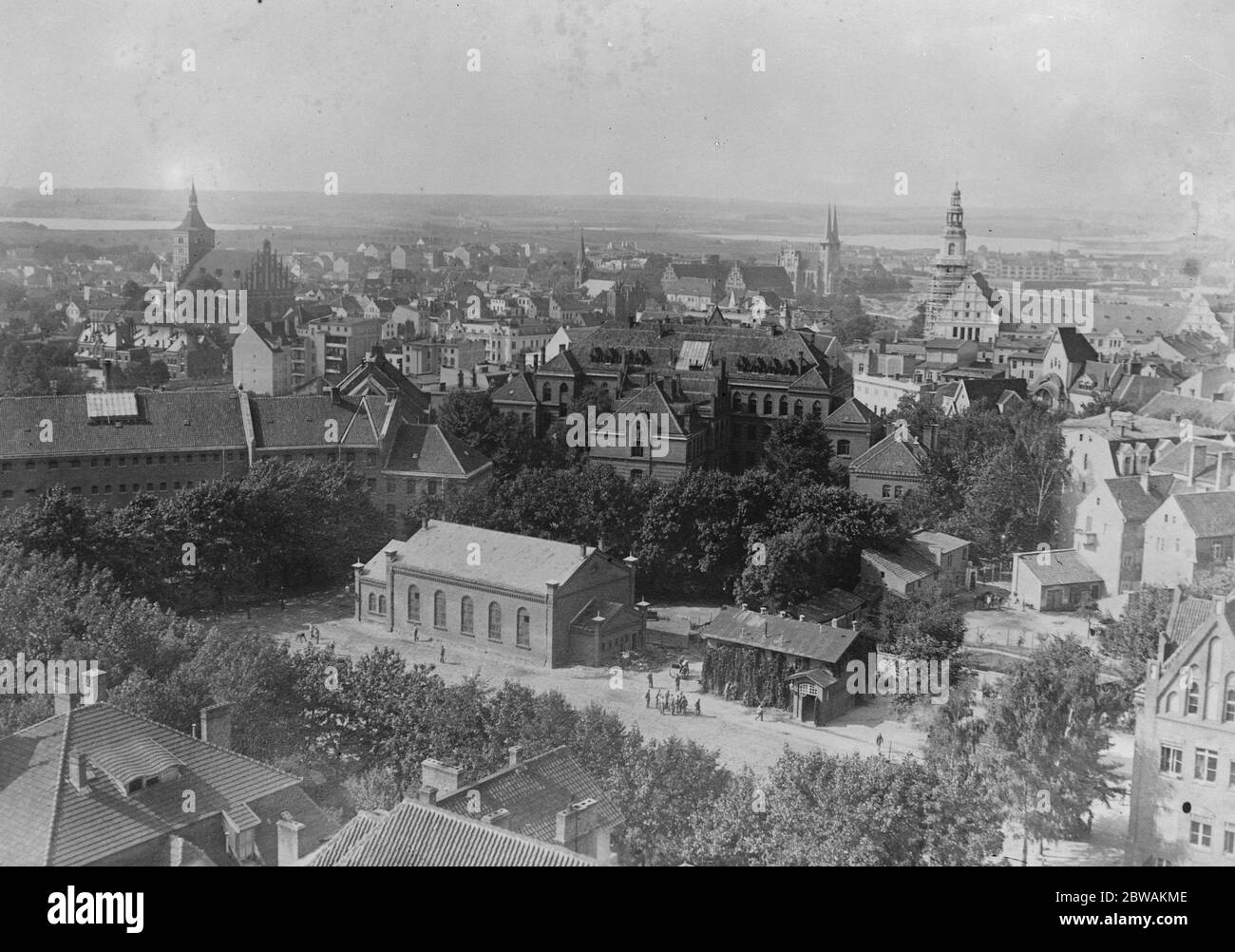 Allenstein , Prusse orientale Banque D'Images