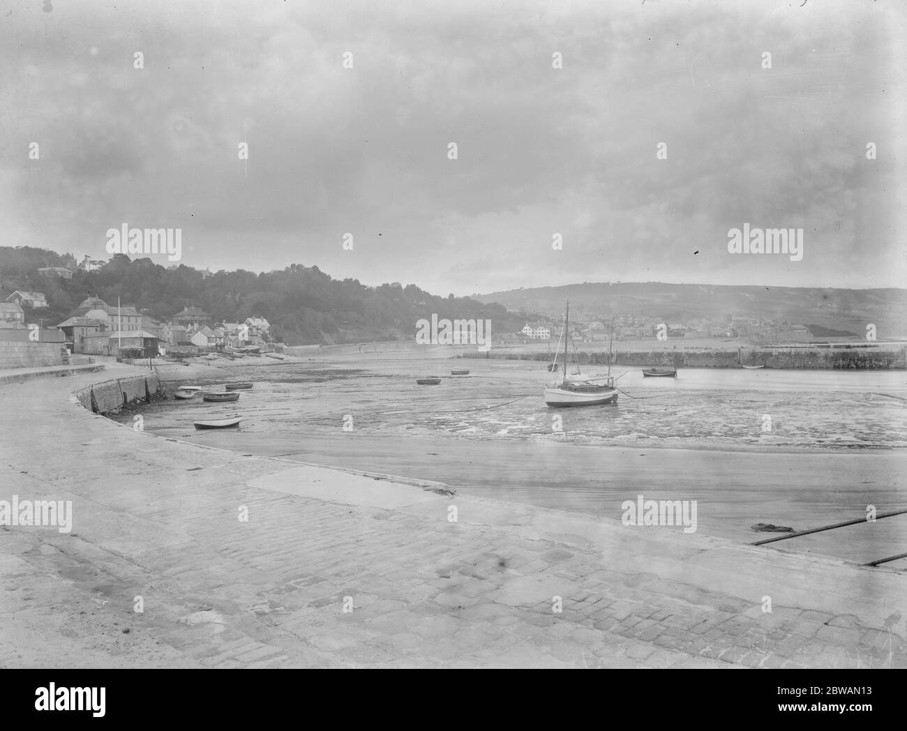 Lyme Regis . 1925 Banque D'Images