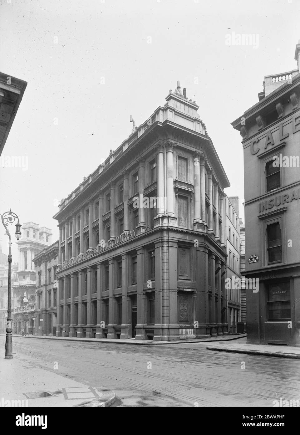 Londres , King William Street 5 mai 1920 Banque D'Images