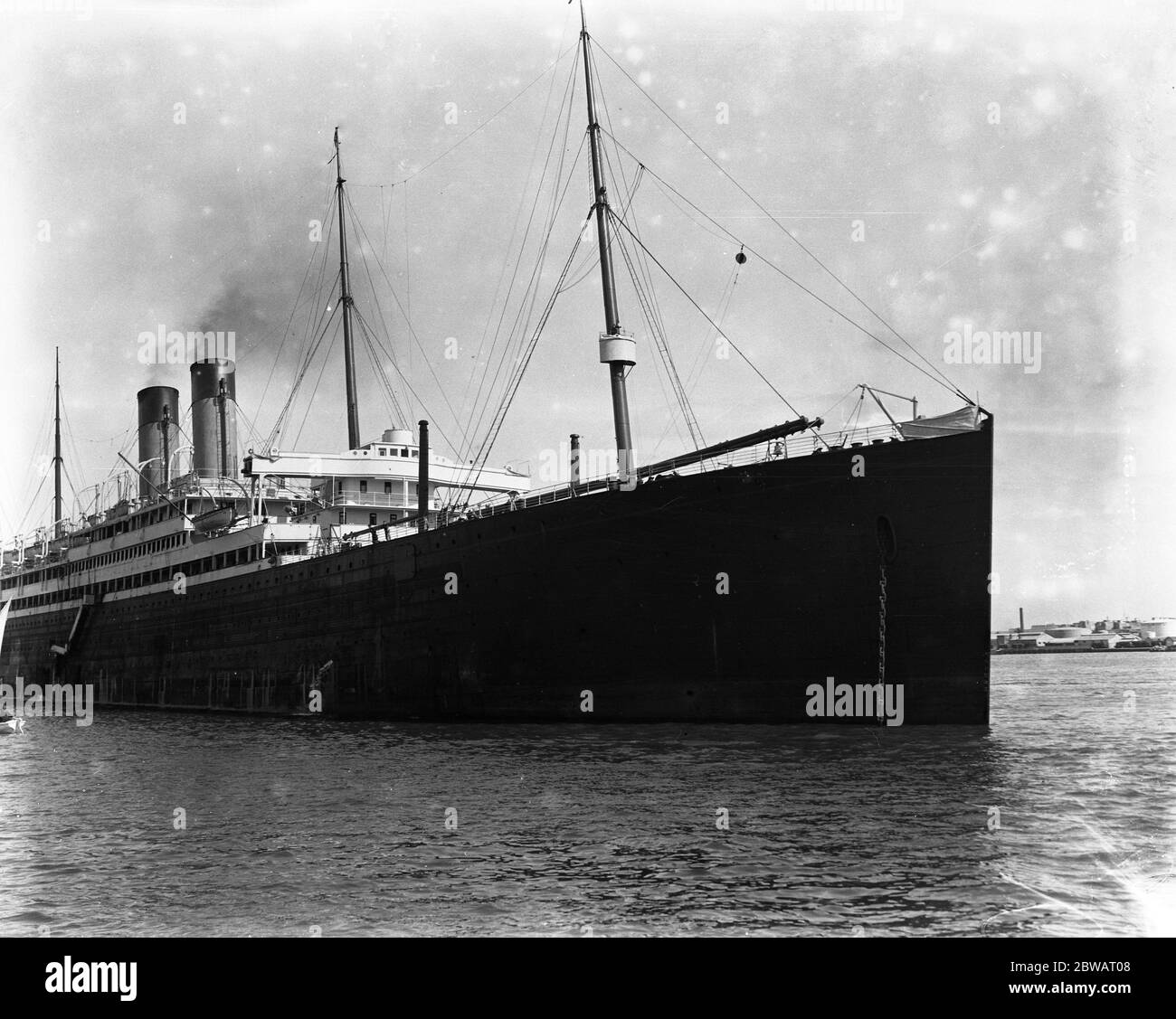 RMS Adriatic , passager de la ligne White Star . Banque D'Images
