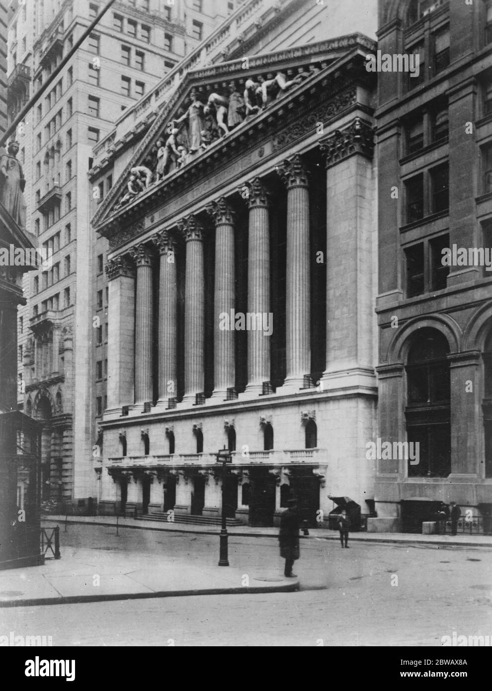 Bourse de New York 13 novembre 1919 Banque D'Images