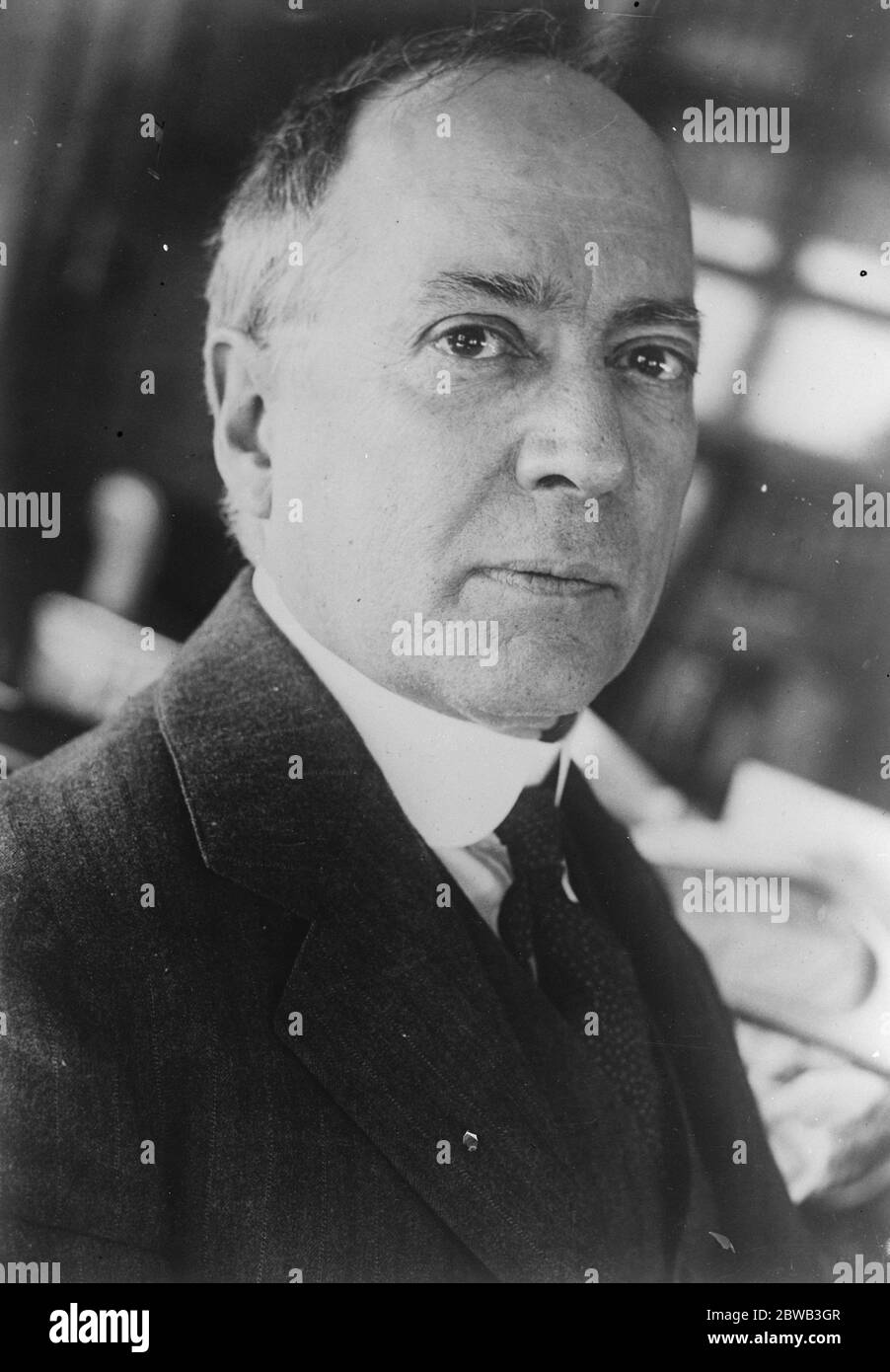 Le solliciteur général Beck a été admis au British privent Council . 10 octobre 1923 Banque D'Images