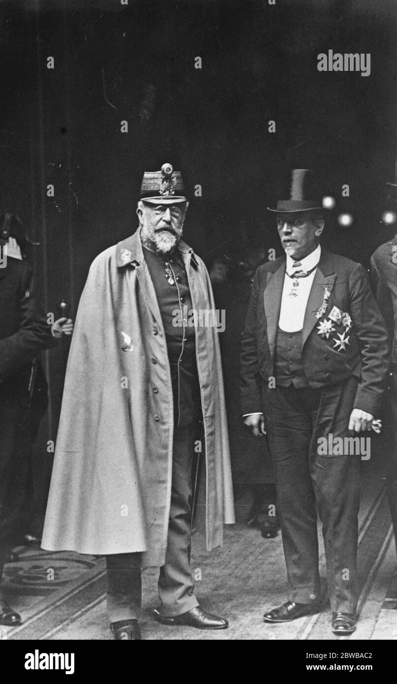 Prince Philipp de Saxe Coburg Gotha . Sanden , Berlin Sudende . Juin 1926 Banque D'Images