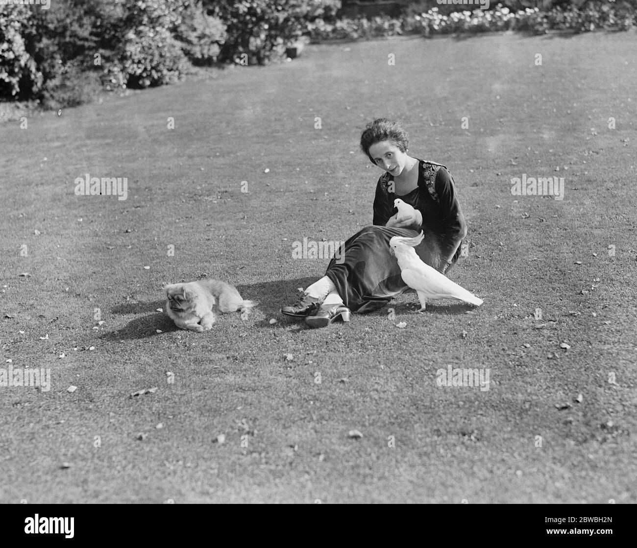 Madame Anna Pavlova 20 février 1920 Banque D'Images