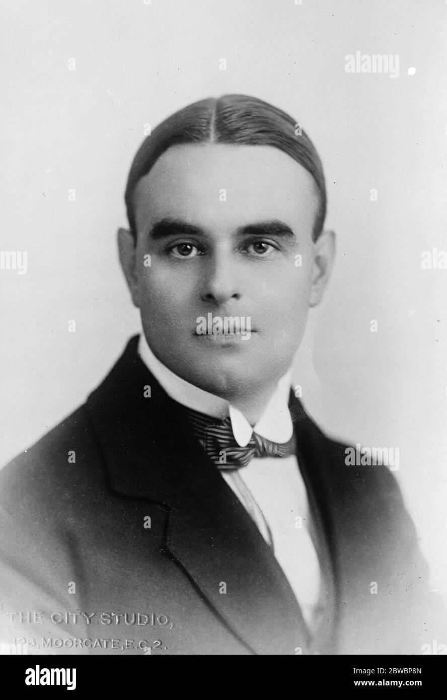M. Charles L Nordon , le candidat conservateur pour Central Southwark . 21 novembre 1923 Banque D'Images