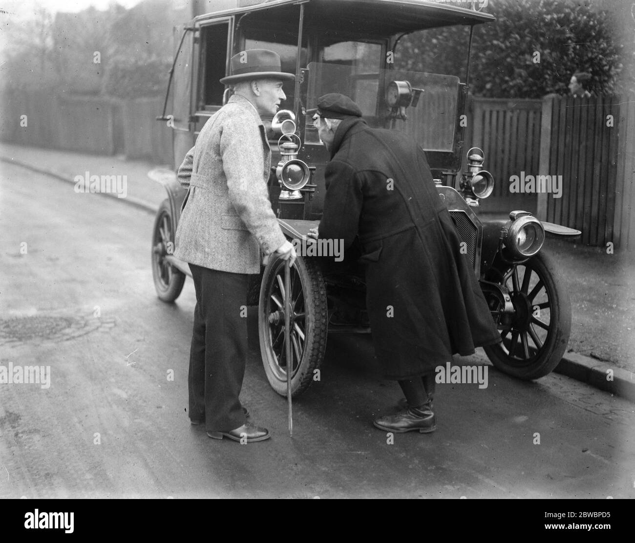 Labors champion de prélèvement sur capital à Leicester M. Pethick Lawrence , le candidat travailliste pour le démarchage de leicester 21 novembre 1923 Banque D'Images