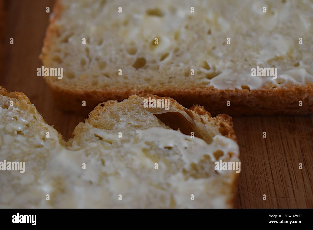 Pain allemand avec mayonnaise Banque D'Images