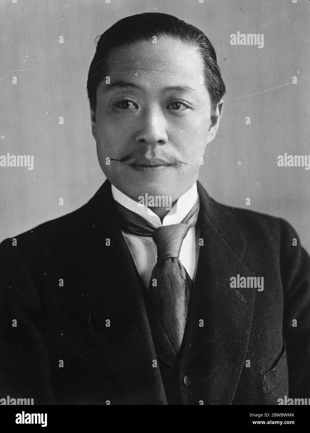 Homme du moment dans le maelstrom chinois . M. yuo , ancien Secrétaire général chinois . 8 janvier 1927 Banque D'Images
