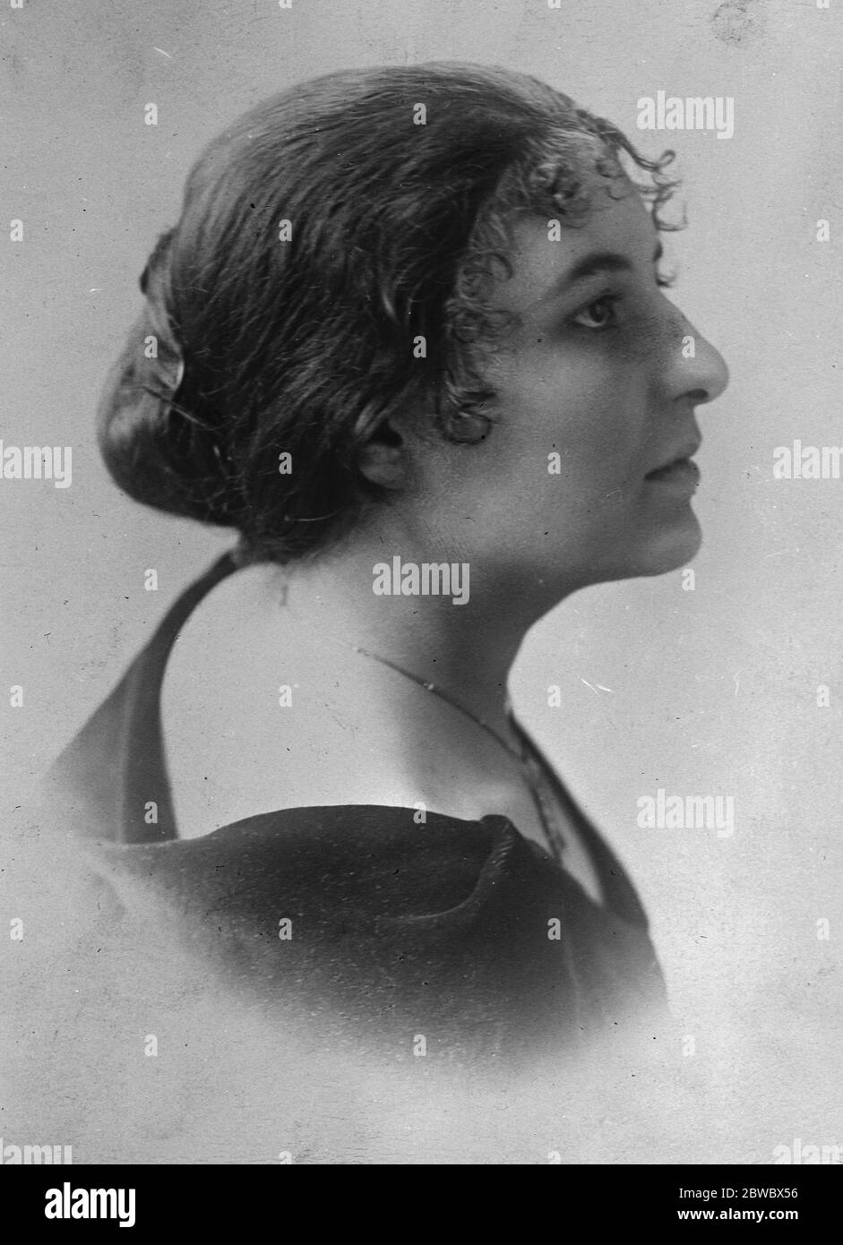 Demande de pension du gouvernement allemand . La Condesa de Mazzenau , ami du regretté duc de Mechlenburg Strelitz , au nom de laquelle la famille des grands Ducal a demandé une pension au Gouvernement allemand . 16 janvier 1926 Banque D'Images