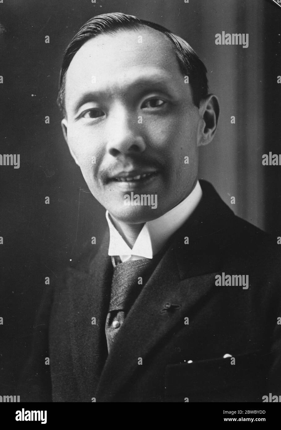 Homme du moment dans le maelstrom chinois . M. Chang Say FOW . 8 janvier 1927 Banque D'Images