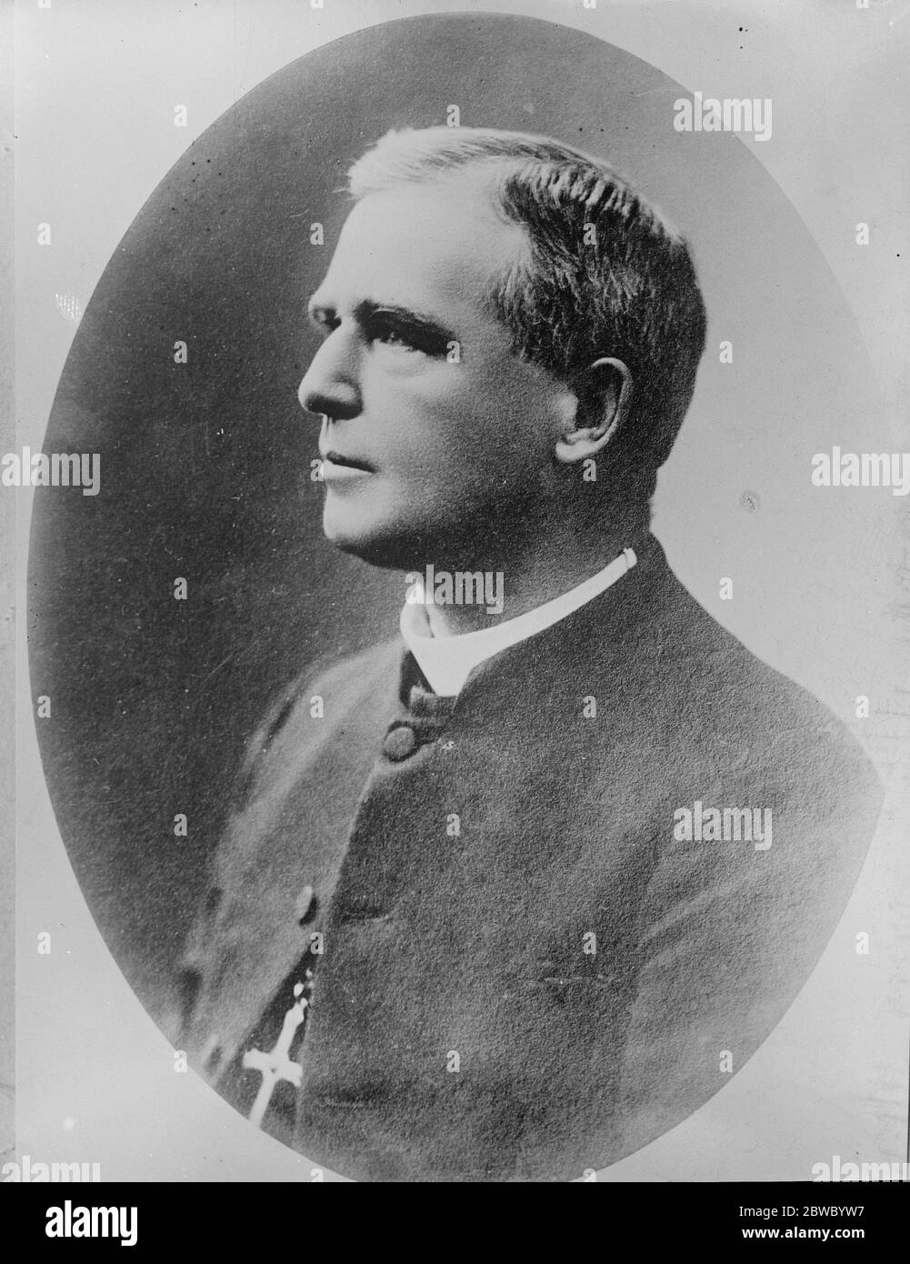 Nouvel archevêque de Nouvelle-Zélande le Dr Averill , évêque d'Auckland , a été nommé à l'Archibishoprique de Nouvelle-Zélande en succession au Dr Julius , démissionnaire le 4 mars 1925 Banque D'Images