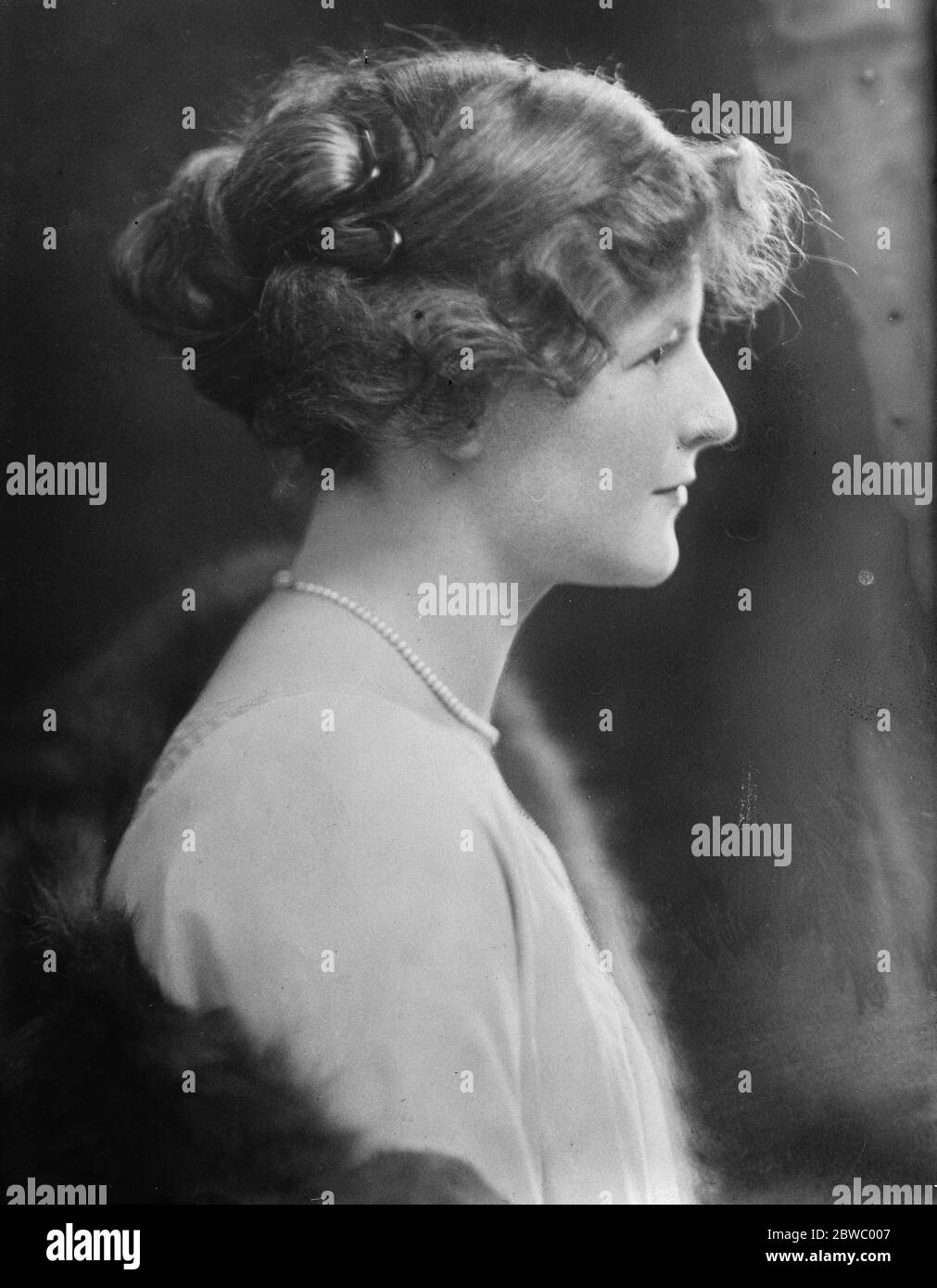 Aline Baronne Ringhoper , Chef de la police de Vienne . 31 août 1926 Banque D'Images