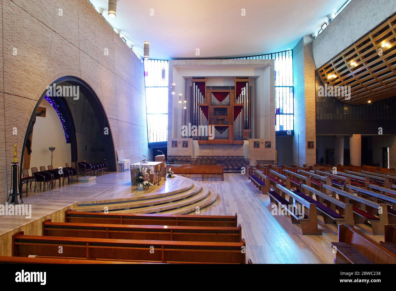 Église votive de la Sainte mère de la liberté à Zagreb, Croatie Banque D'Images