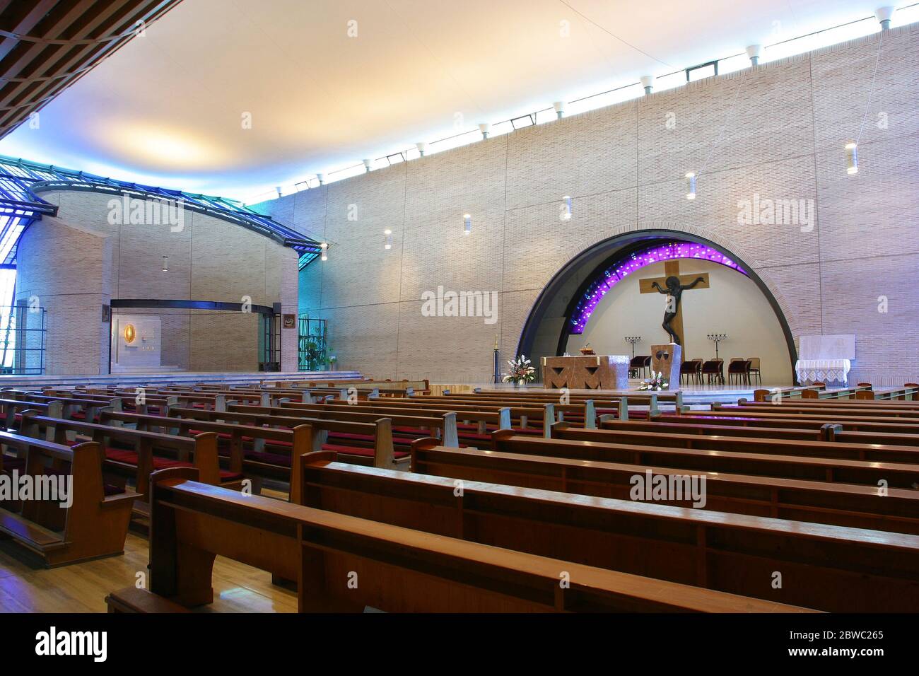 Église votive de la Sainte mère de la liberté à Zagreb, Croatie Banque D'Images