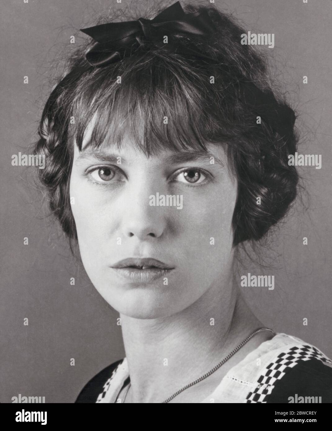 Jane Birkin, Head and Hours Publicity Portrait for the film, « mort sur le Nil », EMI films, Paramount Pictures, 1978 Banque D'Images