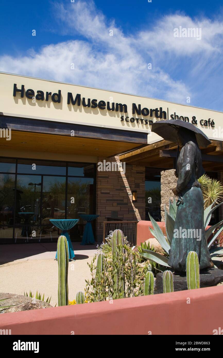 Heard Museum North, Scottsdale, Phoenix, Arizona, États-Unis Banque D'Images