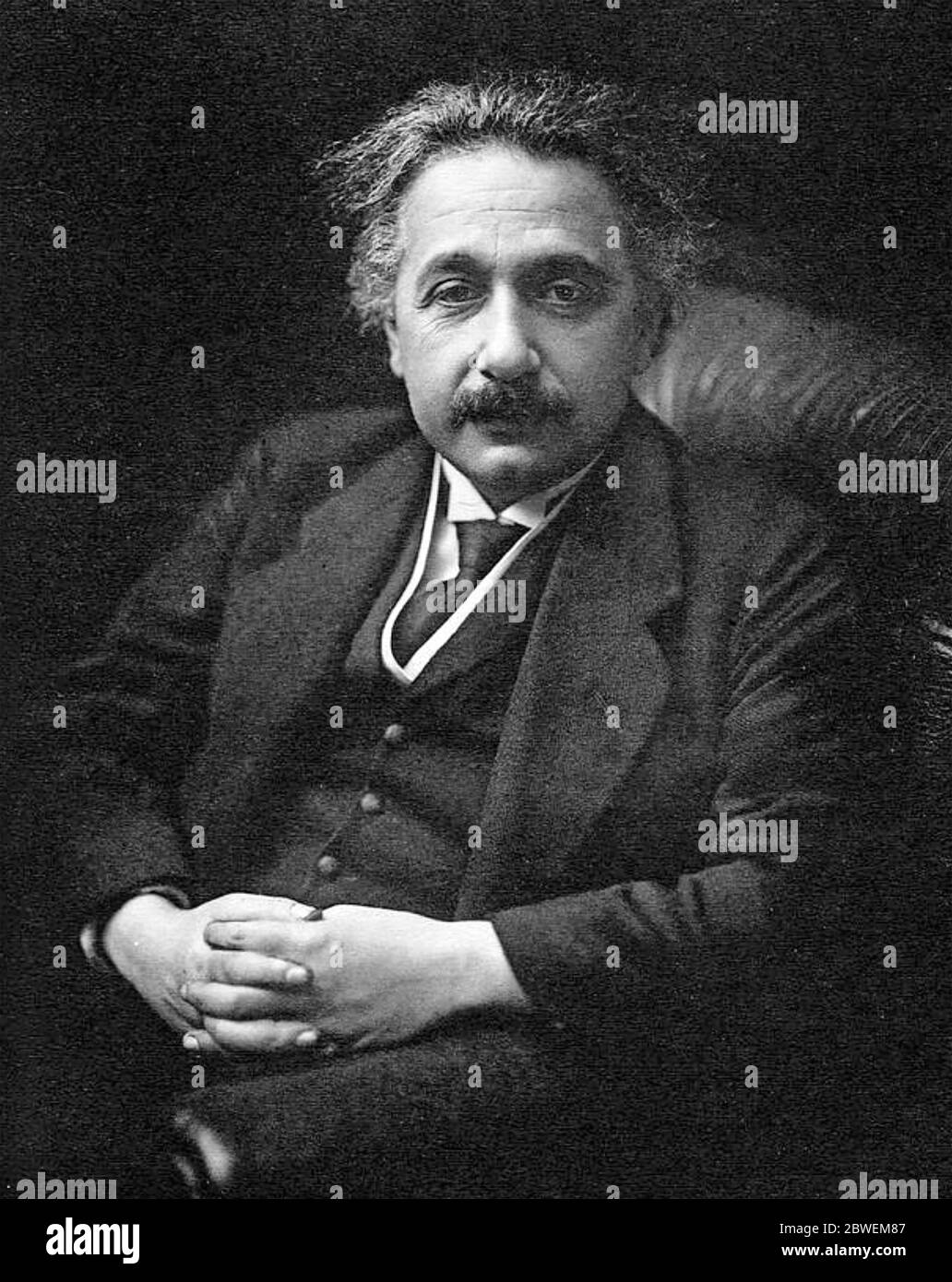 ALBERT EINSTEIN (1879-1955) physicien théorique né en Allemagne Banque D'Images